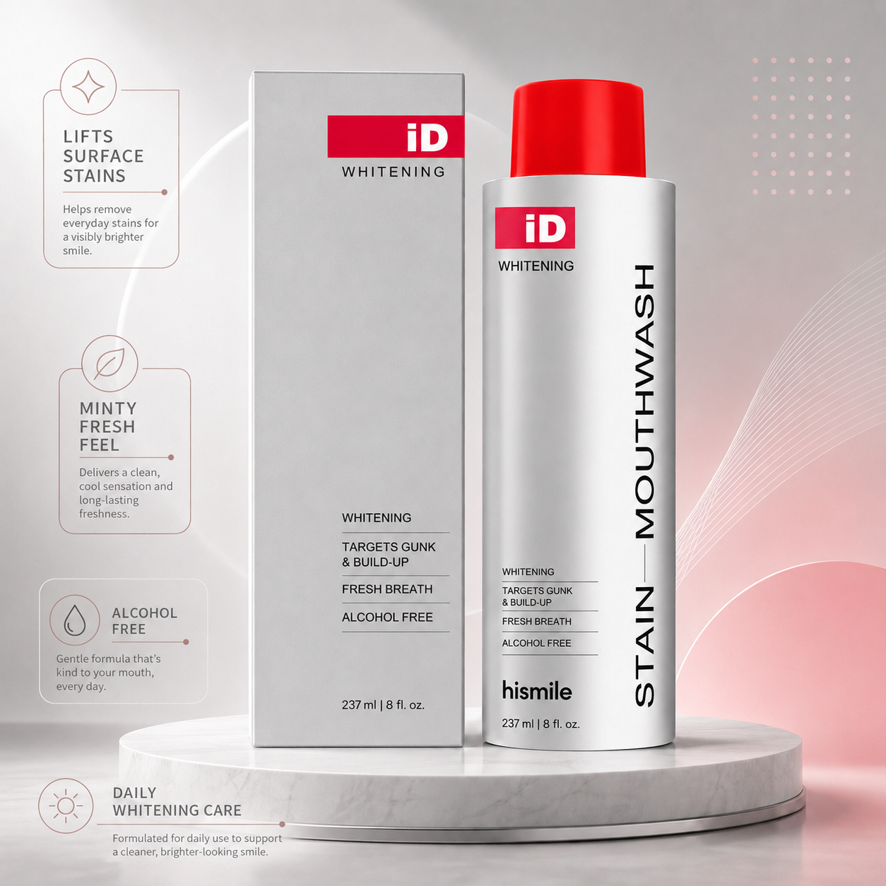 iD Stain Whitening Mouthwash