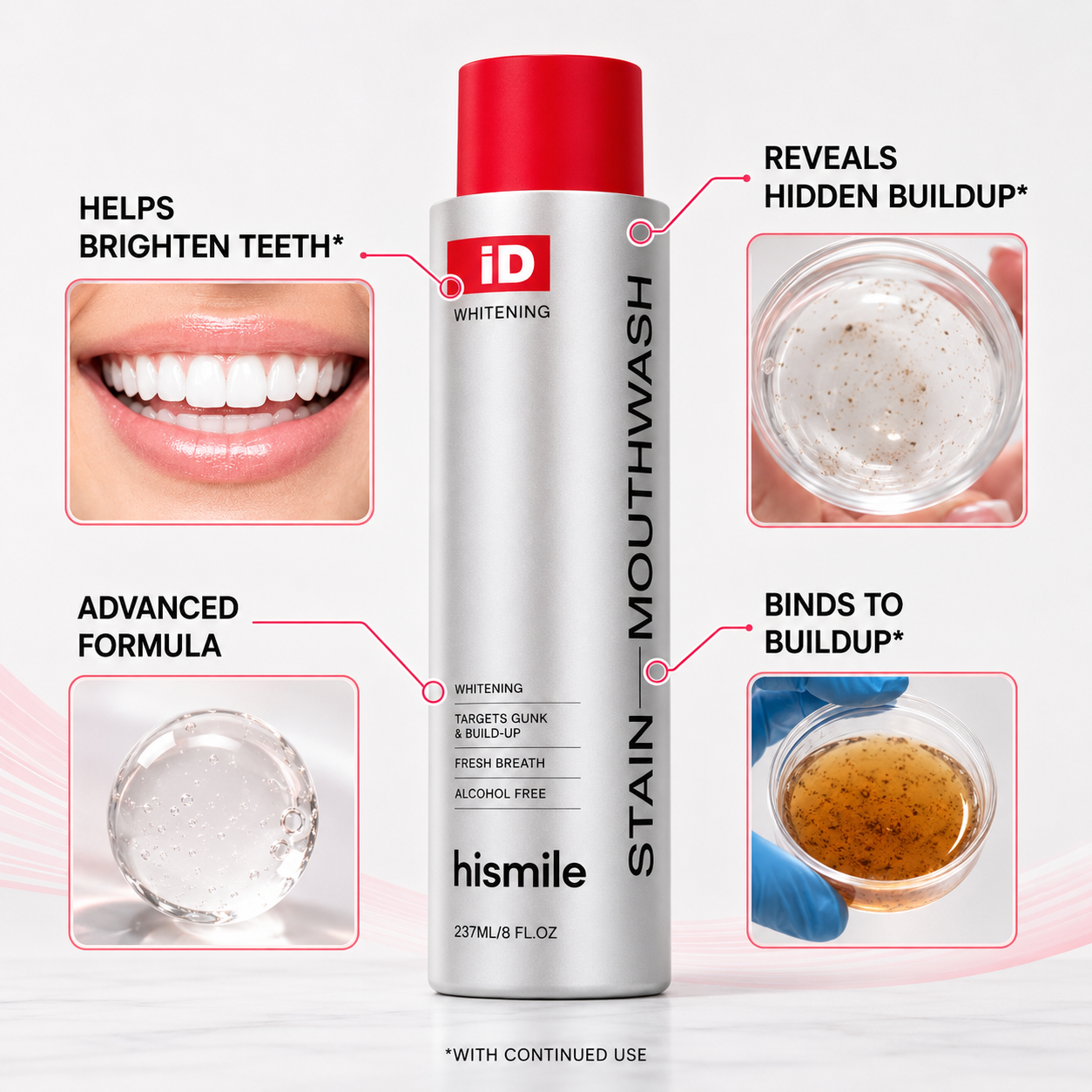 iD Stain Whitening Mouthwash