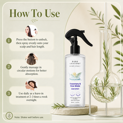 Rosemary Rice Hair Growth Spray