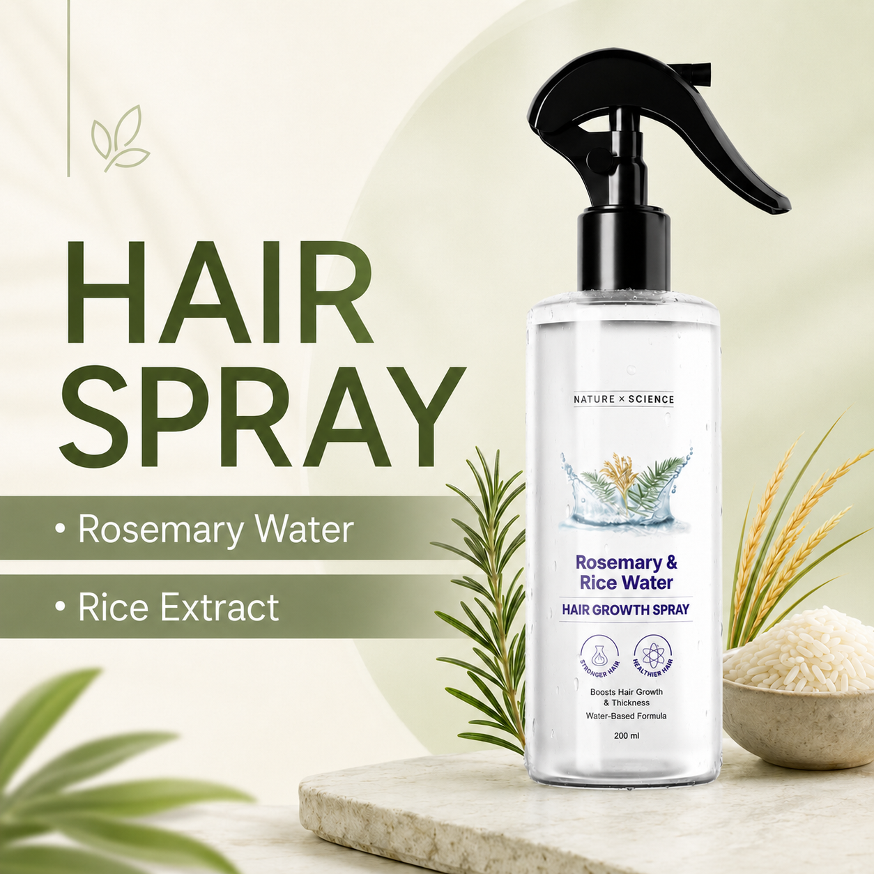 Rosemary Rice Hair Growth Spray