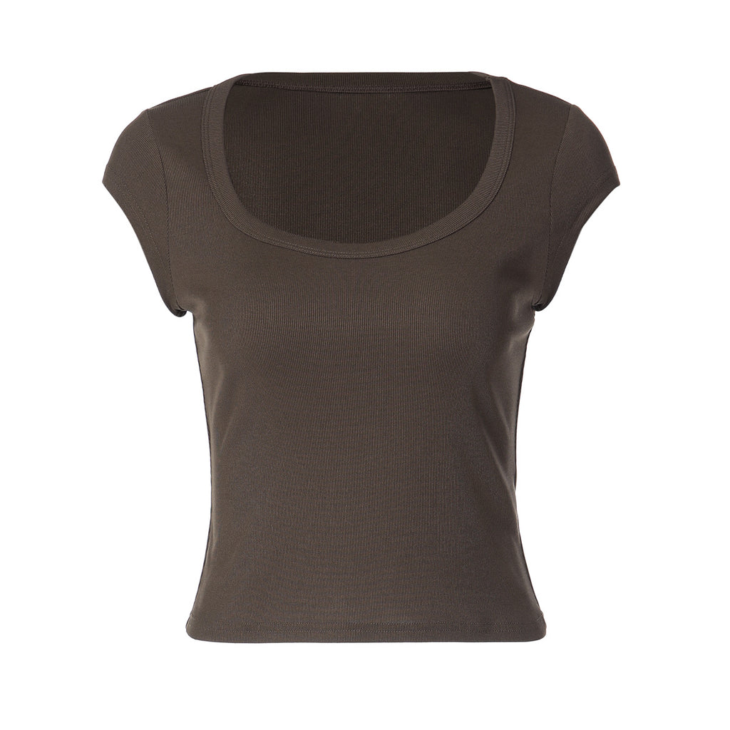 Women's Fashionable Slim-fit Cropped Top